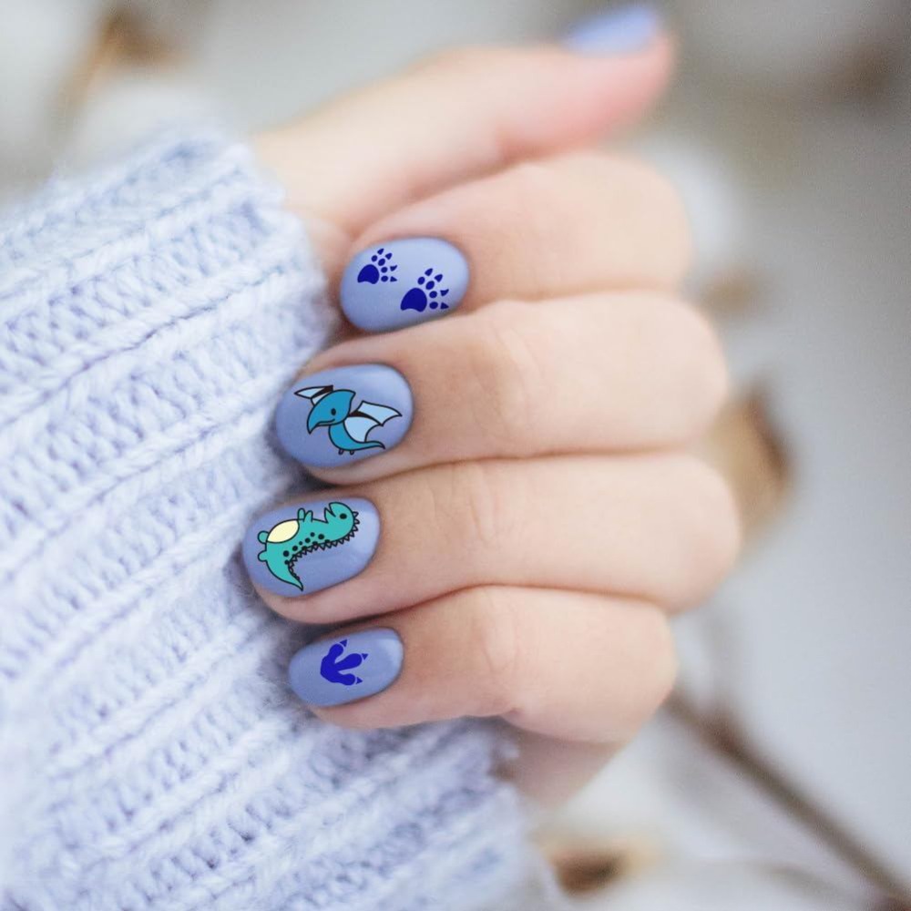 3pcs Dinosaur Nail Stamping Pl - đánh giá và giá Nail Art Stamping Kit