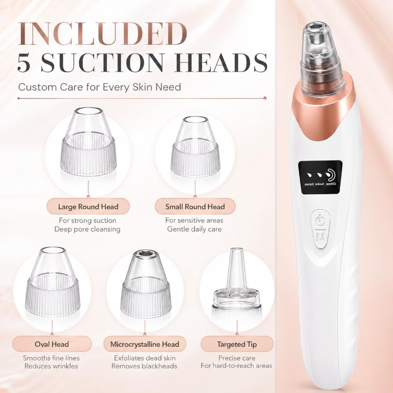 Rechargeable Blackhead Remover - đánh giá và giá Pore Vacuum