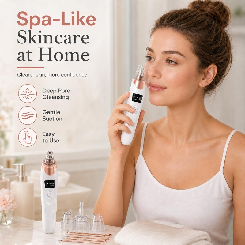 Rechargeable Blackhead Remover - đánh giá và giá Pore Vacuum