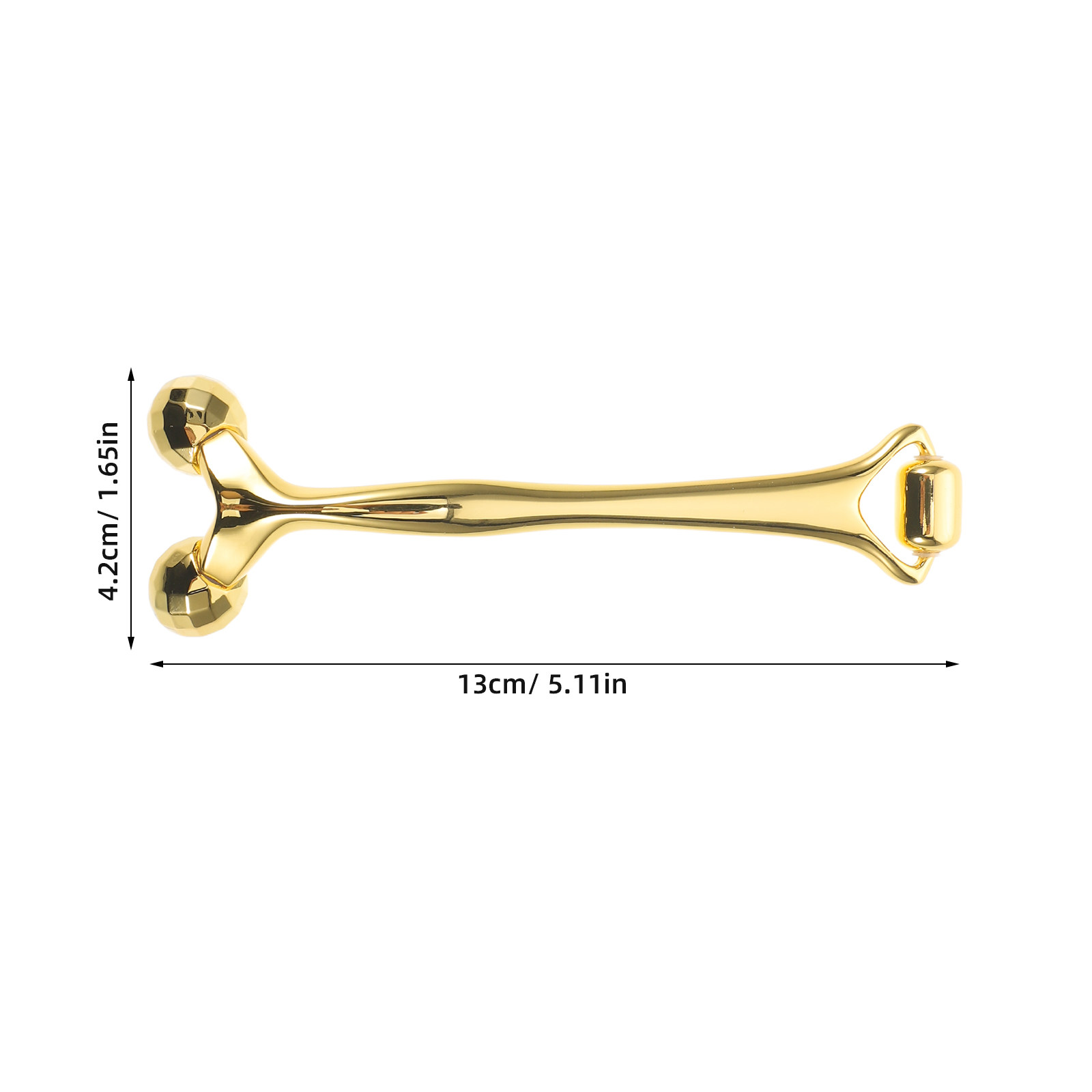 Facial Roller Dual-Ended Metal - đánh giá và giá Face Massager