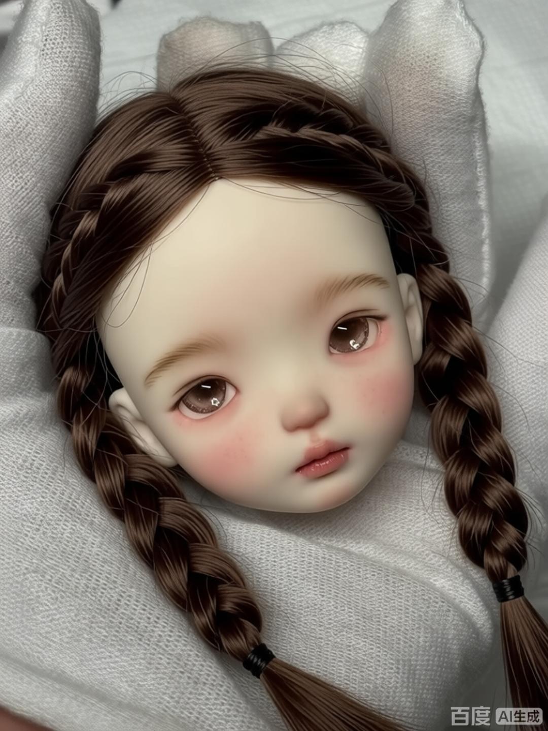 1/6 Scale SD BJD Doll Head - j - đánh giá và giá Beauty Makeup Girl